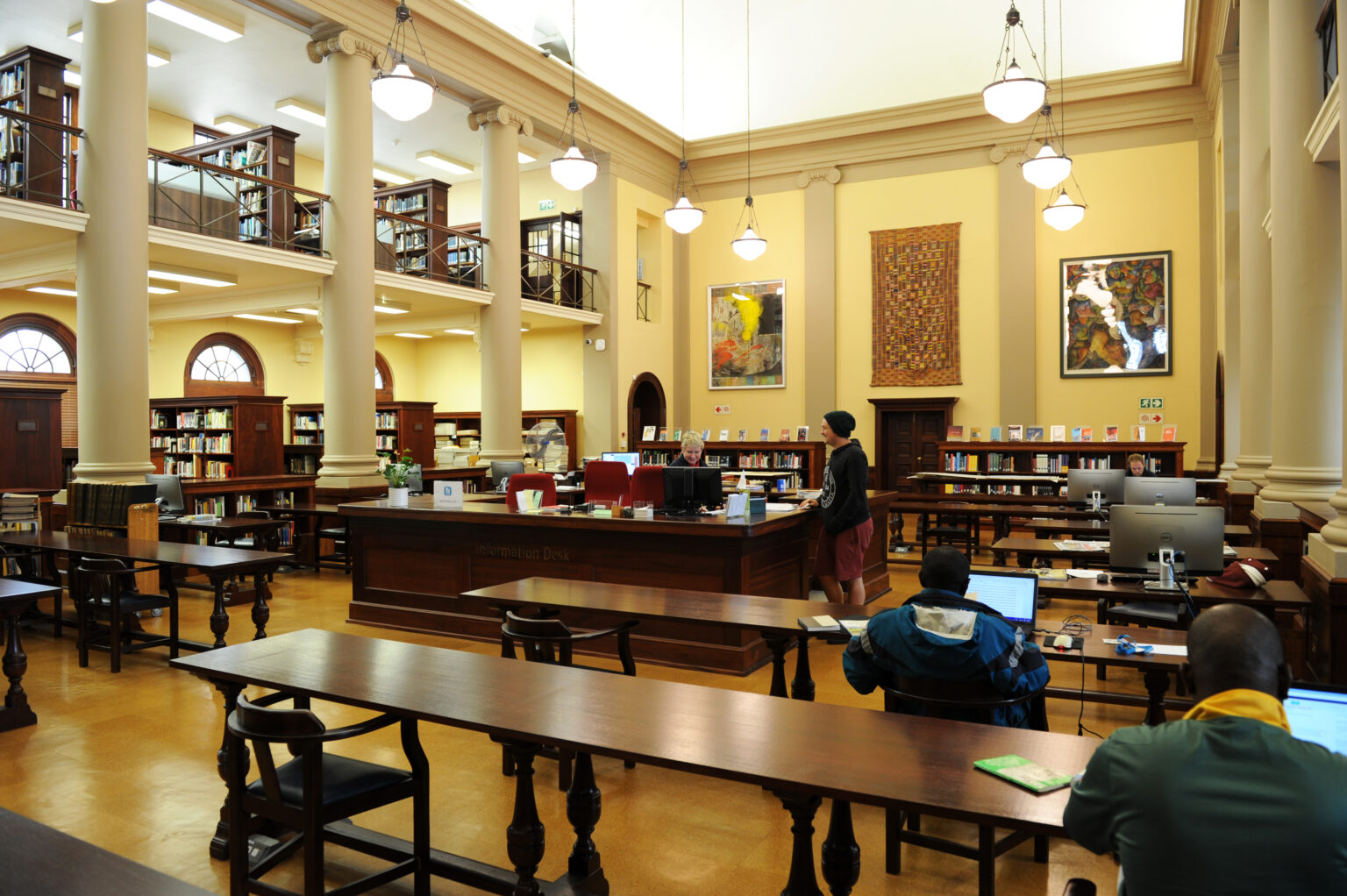 Jagger Library Historic library at South Africa’s best university left as a burnt out ...